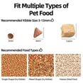 thumbnail image 6 of ROJECO 3L Automatic Cat Feeder With Camera Video Cat Food Dispenser Pet Smart Voice Recorder Remote Control Auto Feeder For Cat Dog, 6 of 6
