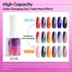 thumbnail image 5 of Set de esmaltes de uñas en gel que cambian de color, modelo ones, 6 colores, 10 ml, 5 of 8