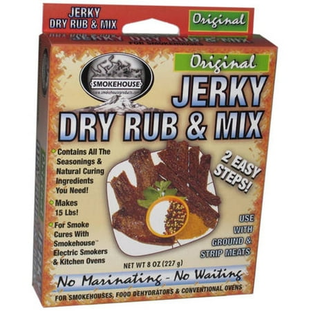 Smokehouse Original Jerky Dry Rub and Mix (Best Memphis Dry Rub Recipe)