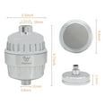thumbnail image 5 of WiseWater Handheld Shower Head with Long Hose, High Pressure Shower Head with Hard Water Shower Filters, for Dry Skin & Hair, Brushed, Adjustable, 5 of 8