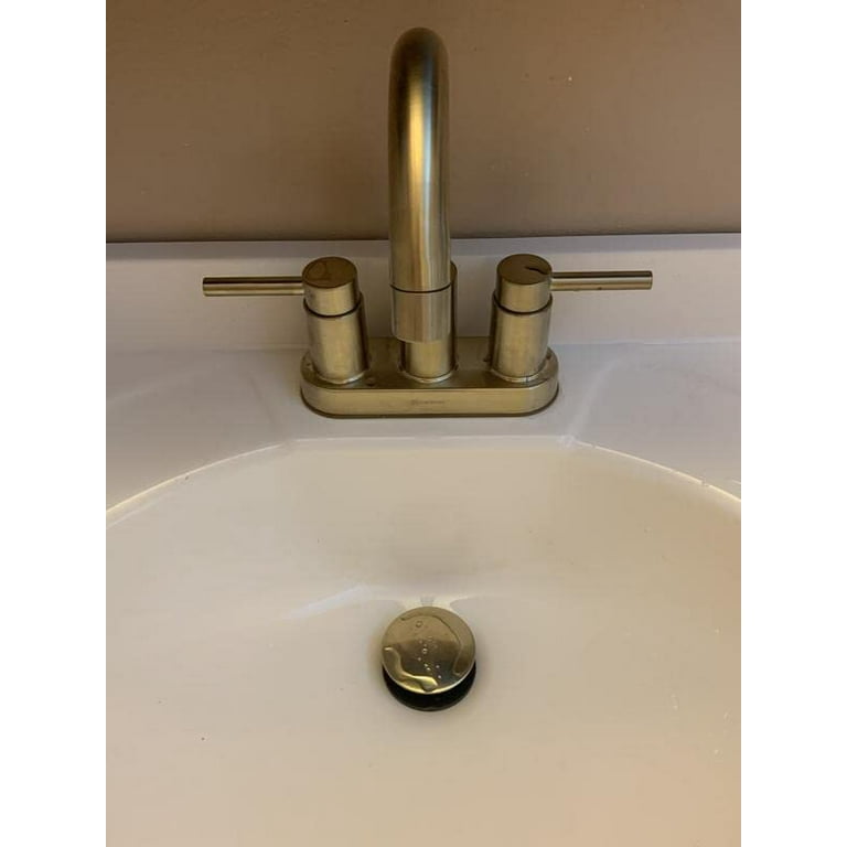 Dorind 4 in. Centerset 2-Handle High-Arc Bathroom Faucet in Matte Black Dorind 4 in. Centerset 2-Handle High-Arc Bathroom Faucet in Matte Black