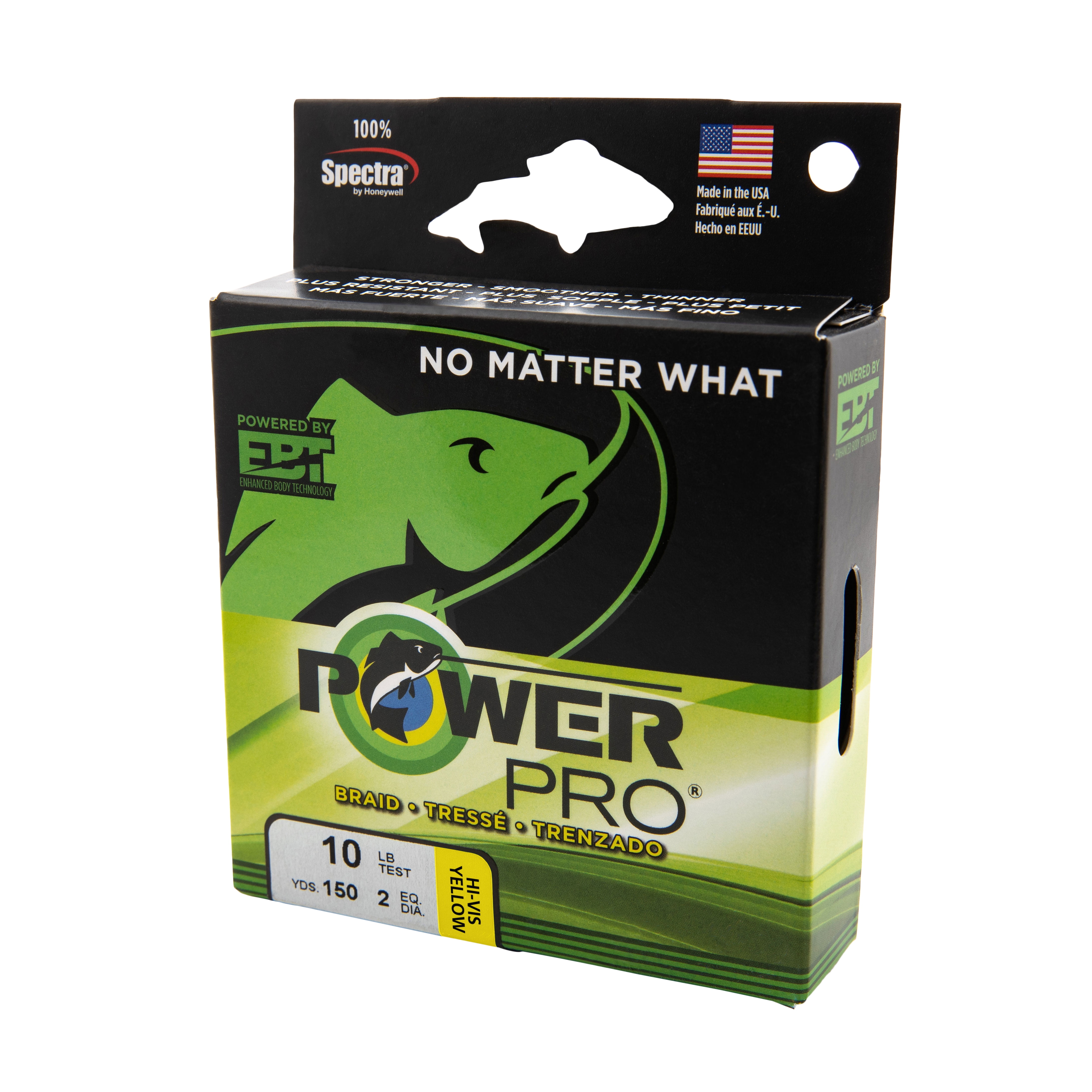 Green for sale online Power Pro 21100200150E 20lbs Braided Fishing Line 