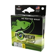 (2 pack) PowerPro Braided Fishing Line, 50lb x 300yd grn, [21100500300E]