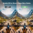 thumbnail image 4 of Mini Action Camera 5K Dual Screen,128G Thumb Sports Camera with EIS Stabilization, Wearable POV Chest Camera,Waterproof for Running Cycling Swimming Hiking Adventures Motorcycle, 4 of 8