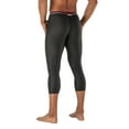 thumbnail image 2 of McDavid Sport Compression 3/4 Tight Athletic Pants, Black, Adult Large, Unisex, 2 of 8