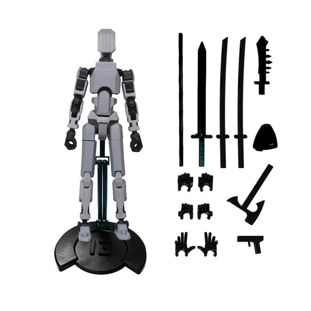 Fiudx Ofertas De La Semana Figura De Acción Figura De Acción Impreso Móvil 13 Robot Articulado Figuras De Acción Ficticias Regalos Incluye Separadores