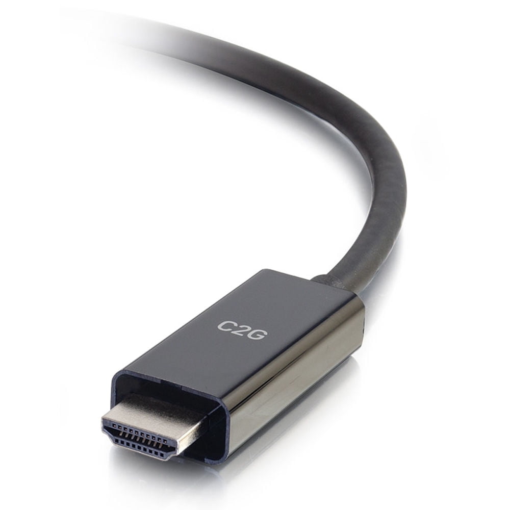C2G 3ft DisplayPort Male to HDMI Male Active Adapter Cable - 4K Cable Black