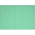 thumbnail image 1 of Ahgly Company Machine Washable Indoor Rectangle Solid Turquoise Blue Modern Area Rugs, 2' x 5', 1 of 4