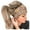 C-Yellow, variant on Kcodviy Headband Hair Elastic Bandana Cycling Sweat Band Wrap Women Band Head Headbands Knotted Print Headband