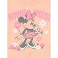 thumbnail image 6 of Minnie Mouse Baby Girls Graphic Tee and Bike Shorts Set, 2-Piece, Sizes Newborn-24M, 6 of 8