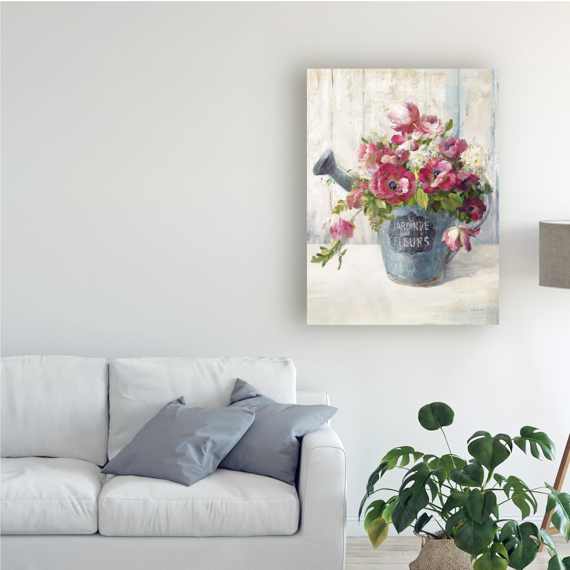 Trademark Fine Art 'Garden Blooms II' Canvas Art by Danhui Nai
