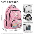 thumbnail image 7 of Yspwyqan Just a Girl Who Loves Axolotl Backpack for Girls, Large Capacity 17" School Backpack, Adjustable Straps Casual Daypack for High School Camping, Back to School Gifts for Teens, 7 of 7
