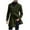 Army Green, variant on Turilly Mens Coats Slim Fit Men Casual Button Solid Long Sleeve Pockets Turndown Collar Outwear Coat Double Breasted