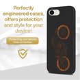 thumbnail image 2 of Case Yard Wooden Case for iPhone-SE Soft TPU Silicone cover Slim Fit Shockproof Wood Protective Phone Cover for Girls Boys Men and Women Supports Wireless Charging Vintage Motorcycle Design, 2 of 7