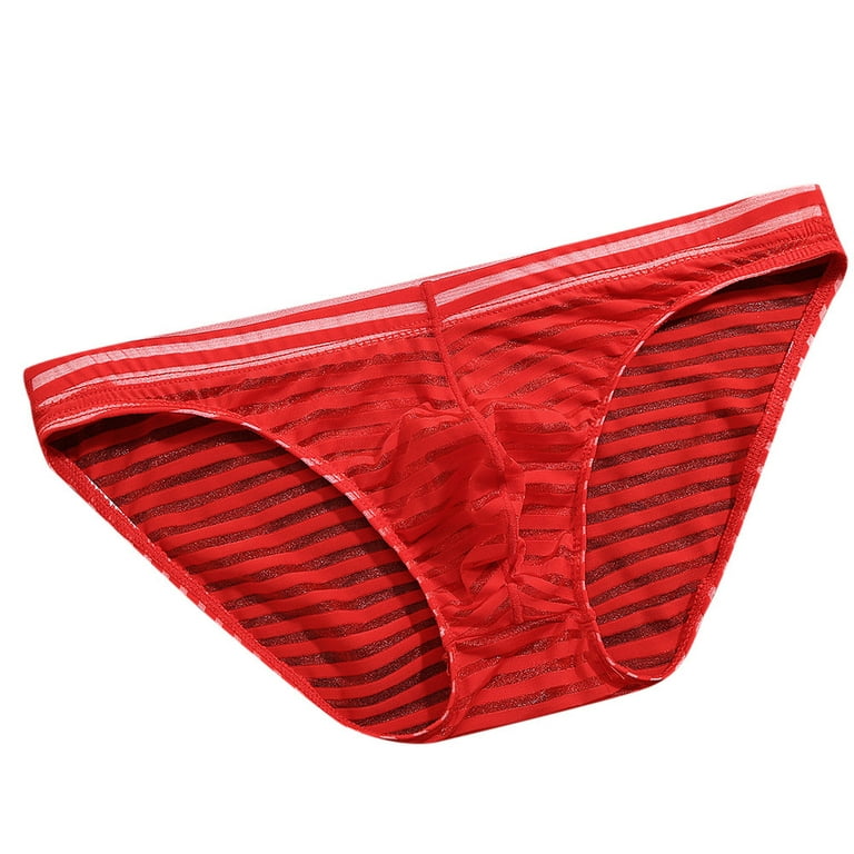 2DXuixsh Authentic Apparel Boxers Panties Underwear Underwear Striped  Underwear Ice Men's Seamless Silk Underwear Men's Underwear Stance Mens  Underwear Butter Blend Nylon Red Xl 