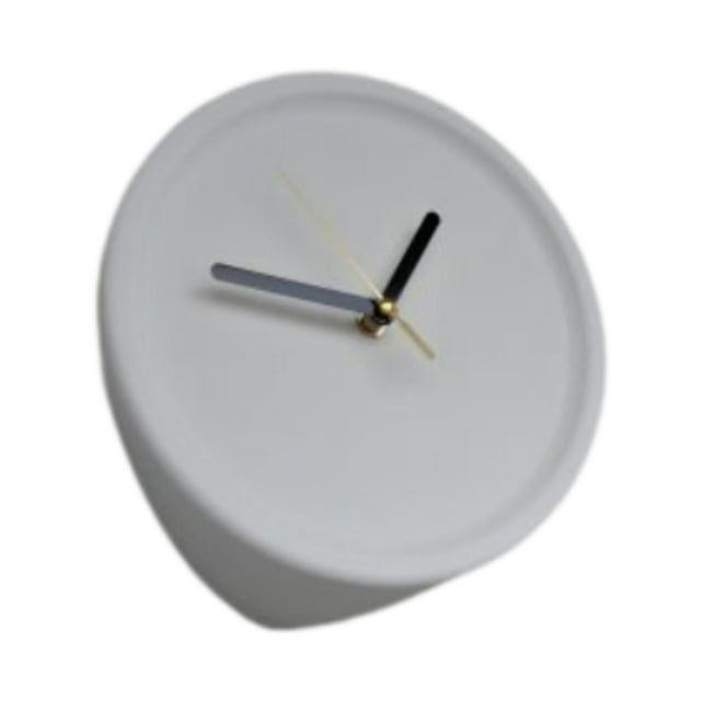 Reloj de pared de esquina interior, reloj decorativo, minimalista, creativo, redondo, arte de pared Blanco