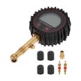 thumbnail image 1 of Ofertas Únicas 1Set Medidor de Presión de Neumáticos Universal 200PSI 2.76 Pulgadas Medidor de Presión Digital sin Batería Medidor de Aire PSI para Motocicleta SUV Camión, 1 of 6