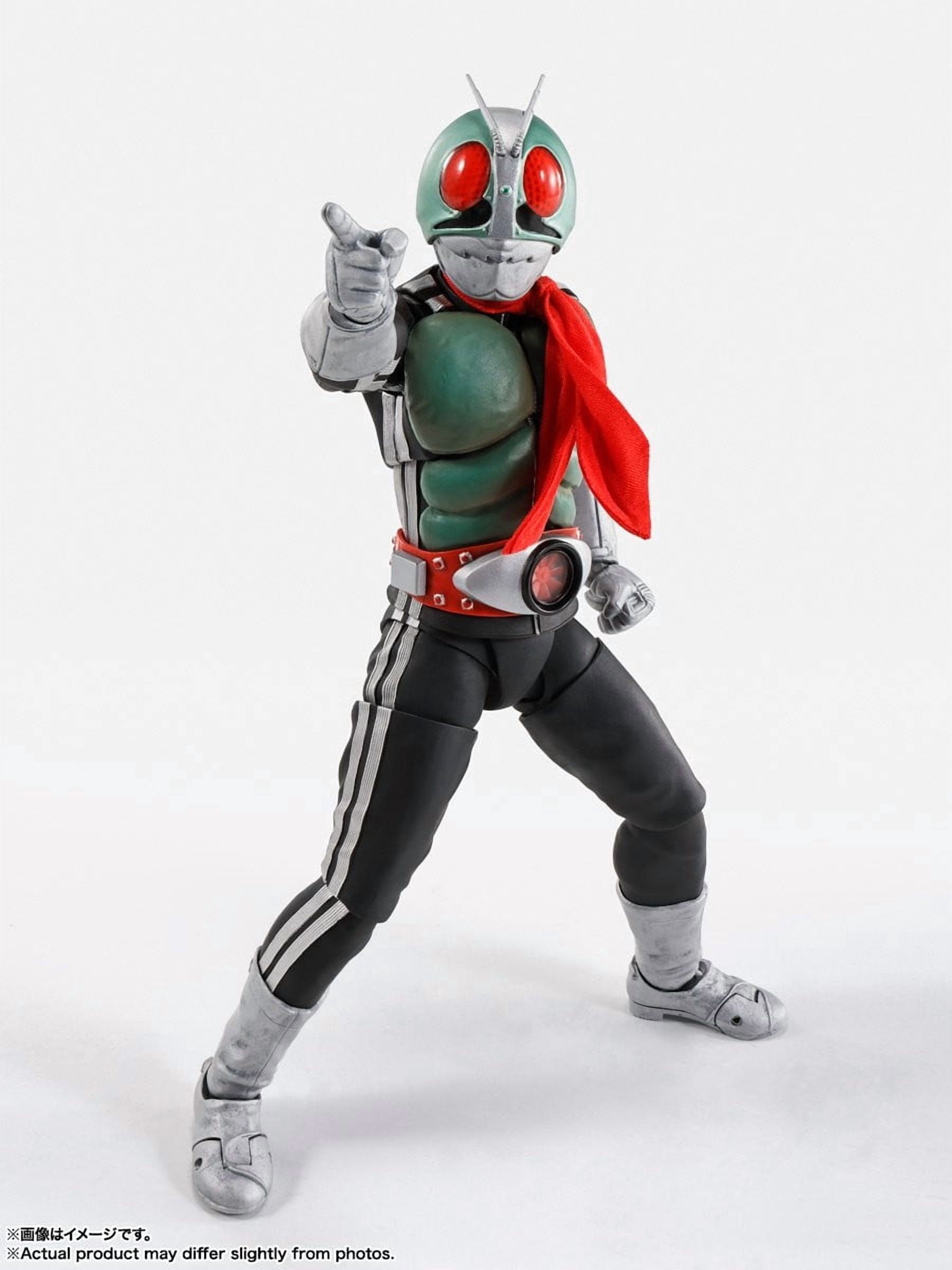 Tamashii Nations Masked (Kamen) Rider: Kamen Rider 1 Legendary Showa Masked Riders Edition First Release (Shinkocchou Seihou) S.H.Figuarts Action Figure