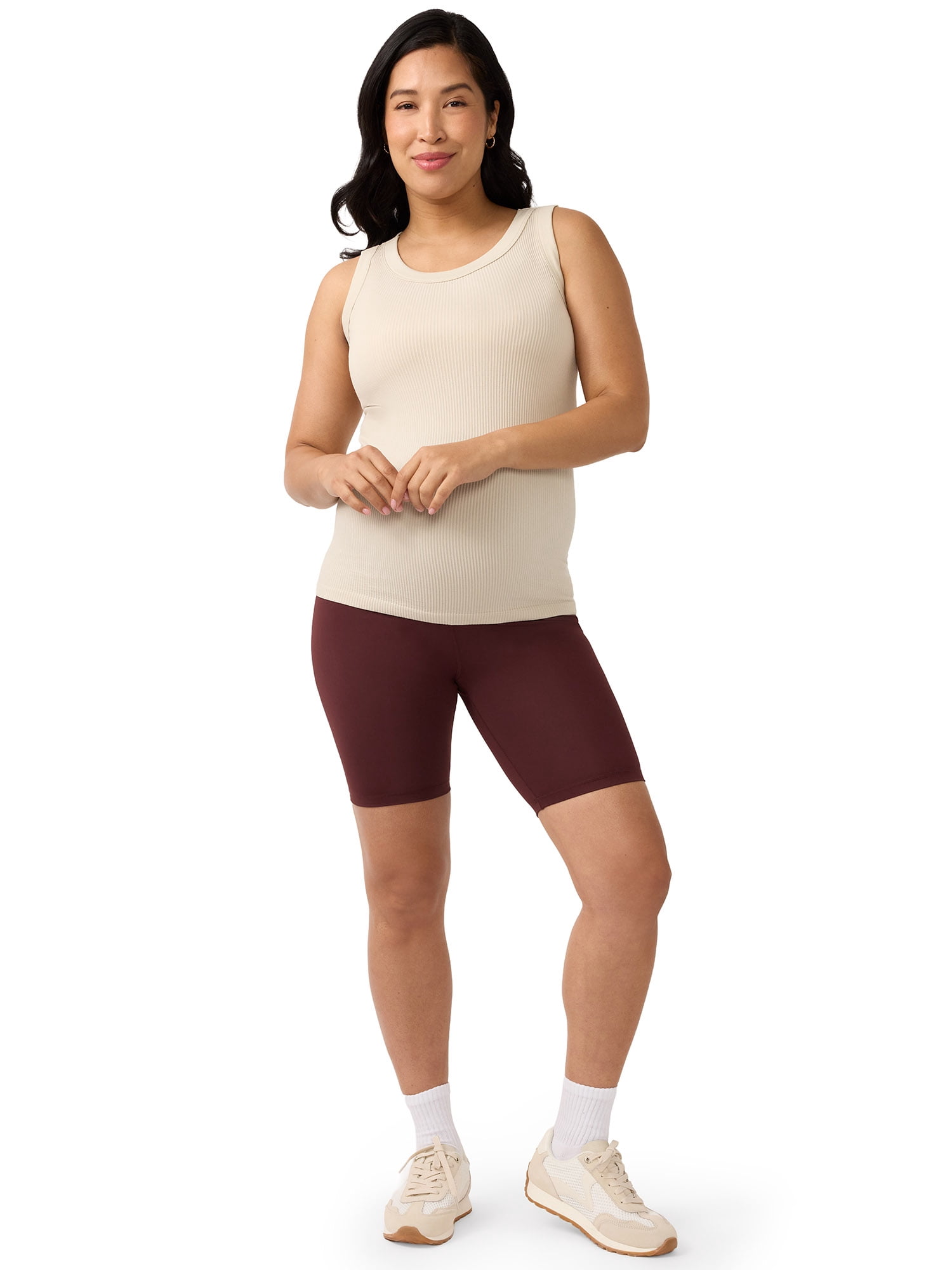 Ingrid & Isabel For Every Belly Women's Maternity Bike Shorts, Sizes S-XXL