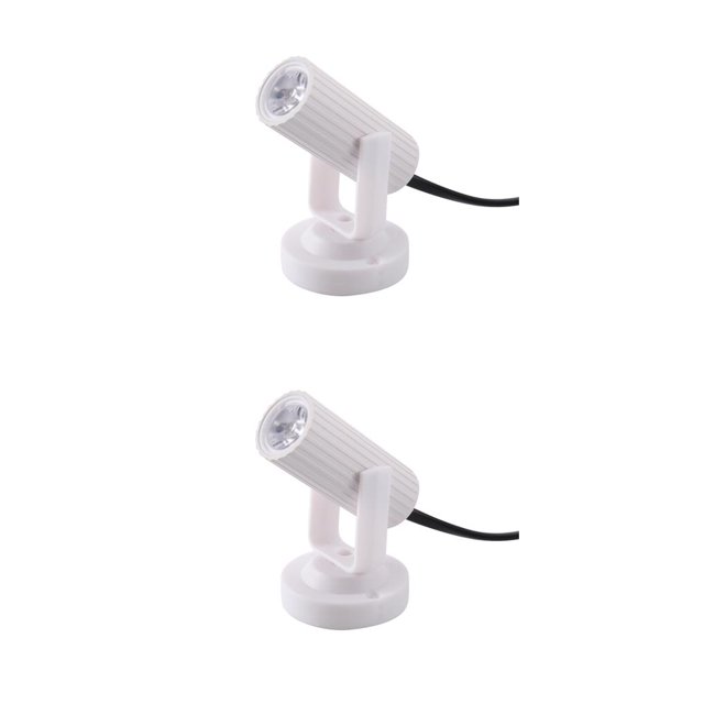 Wosthever Dispositivo de iluminación de foco LED Suministros para fiestas Diseño de escena Decoración Haz de luces Luz descendente de Type2 NO2