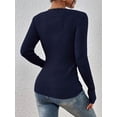 thumbnail image 2 of Fall/Winter New Style Women's Knitted Clothes - Long-Sleeved Fashion Sweater, 2 of 7