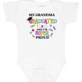 thumbnail image 3 of Inktastic My Grandma Graduated and I'm Super Proud Boys or Girls Baby Bodysuit, 3 of 5