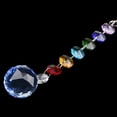 thumbnail image 4 of Abbracc Colorful Crystal Ball Round Beaded Pendant Wedding Hanging Decor 14 Blue 20cm, 4 of 9