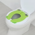 thumbnail image 4 of Adaptador WC Niños, Adaptador para Inodoro para Niños, WC Portatil Niños, Plegable Reductor WC para Viaje para Niños y Niñas, con 1 Bolsa de Transporte, Rana Verde XianweiShao 9024715962980, 4 of 5