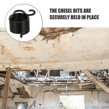 CIMAXIC 4Pcs Easy To Install Quick Release Air Hammer Chisel Spring Technicians And Workers