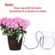 thumbnail image 4 of Paquete de 16 estacas de riego automático para plantas, para interior y exterior, ideal para vacaciones., 4 of 6