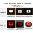 thumbnail image 3 of GRNSHTS Unisex LED Beanie Hat with Light, Gifts for Men Dad Him Women USB Rechargeable Winter Knit Lighted Headlight Headlamp Cap Flashlight Hat with 3 Brightness Levels Lighting and Flashing (Gray), 3 of 11