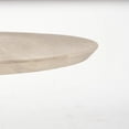 thumbnail image 5 of Light Blond Pedestal Table with Gold Detailing, 5 of 9