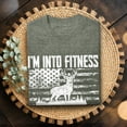 thumbnail image 3 of Jollimate I'm Into Fitness Deer In My Freezer Shirt, Funny Men's Hunting Graphic Tee, Cool Retro American Men's T-Shirt, 3 of 6