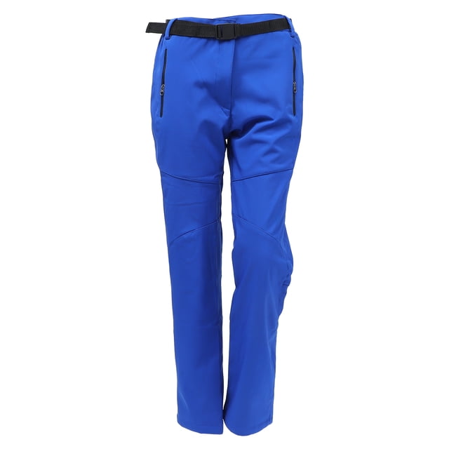 ORDDIART Pantalon en Polyester pour Femmes Pantalon de Neige Bleu Lot de 1 Longue Rétention de Chaleur Imperméable