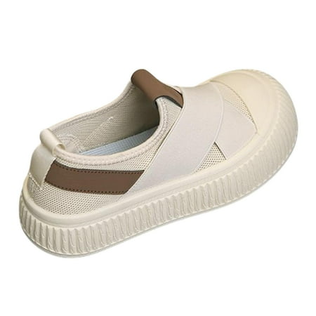 

Women Casual Shoes Leisure Sneakers Thick Soled Versatile Trendy Ladies Girls Sport Shoes Platform Shoes for Fishing Holiday Biking Jogging 38