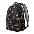 thumbnail image 2 of Australian Shepherd Dog and Footprints Backpack for School,Cute School Bag,Schoolbag with Adjustable Shoulder Straps & Padded Back,15.3"x11"x7.1"., 2 of 6