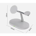 thumbnail image 5 of Estación de Carga Inalámbrica 3 en 1 Magnética Rápida para iPhone Apple Watch y AirPods, 5 of 5