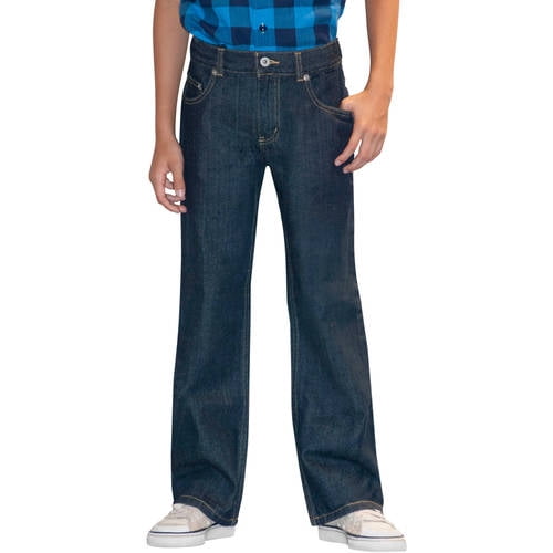 Slim Boys' Bootcut Denim Jeans 