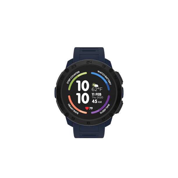 iTech Gladiator Smart Watch Fitness Tracker, Heart Rate, Pedometer