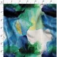 thumbnail image 3 of Soimoi Blue Fabric - By the Yard - 56 Inch Wide - Abstract Texture Watercolor Elegance Fabric - Nature - Inspired and Whimsical Patterns for Apparel and Home Decor Printed Fabric, 3 of 6