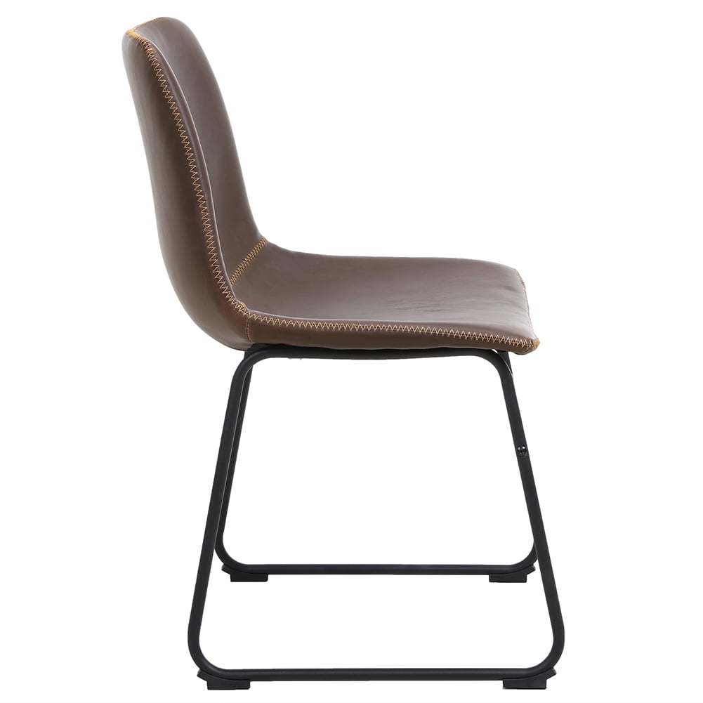 Kepooman Industrial 32.3"H Wrought Iron Bar Stool-Set of 2-Swivel Counter Coffee Chair, Dark Brown Kepooman Industrial 32.3"H Wrought Iron Bar Stool-Set of 2-Swivel Counter Coffee Chair, Dark Brown