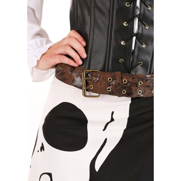 Plus Size Women's Pirate Costume Jolly Roger Flag Pirate 