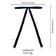 thumbnail image 2 of 25pcs Velvet Ribbon Christmas Wreath Bow Gift Bow Home Christmas Tree Decoration Pendant, 2 of 2