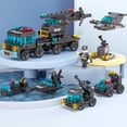 thumbnail image 4 of Compatible con bloques de patchwork, partículas diminutas, coche ensamblado, juguetes para niños, tanque educativo, coche de policía, 4 of 5