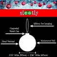 thumbnail image 6 of SLEETLY 32pk Christmas Ornaments for Tree Holiday Xmas Decorations, Silver (DEFECTIVE UNITS), 6 of 6