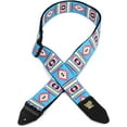 thumbnail image 2 of Ernie Ball Jacquard Guitar Strap - Sedona Blue, 2 of 4