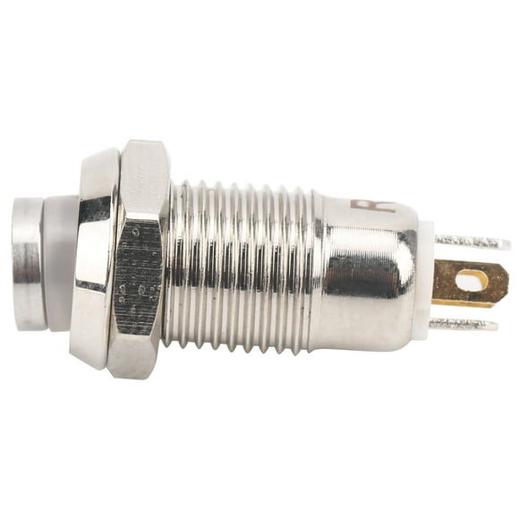 Interruptor de botón, botón pulsador momentáneo de 8 mm Interruptor de botón pulsador Materiales ecológicos Jadeshay A