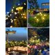 thumbnail image 2 of Luces solares de jardín-Nuevas luces de luciérnaga con energía solar de 8 LED mejoradas Luces de luciérnaga solares Luces de jardín vibrantes impermeables al aire libre, 2 of 5