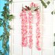 thumbnail image 4 of Guirnalda de caña de ratán con flores artificiales, decoración para el hogar, boda, San Valentín (B) Likrtyny Para estrenar, 4 of 8