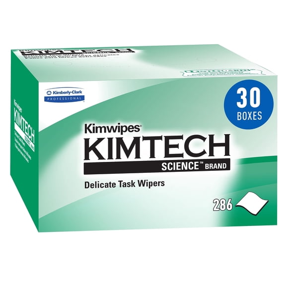 Toallitas Kimtech Delicate Task, 286 hojas/caja de 30